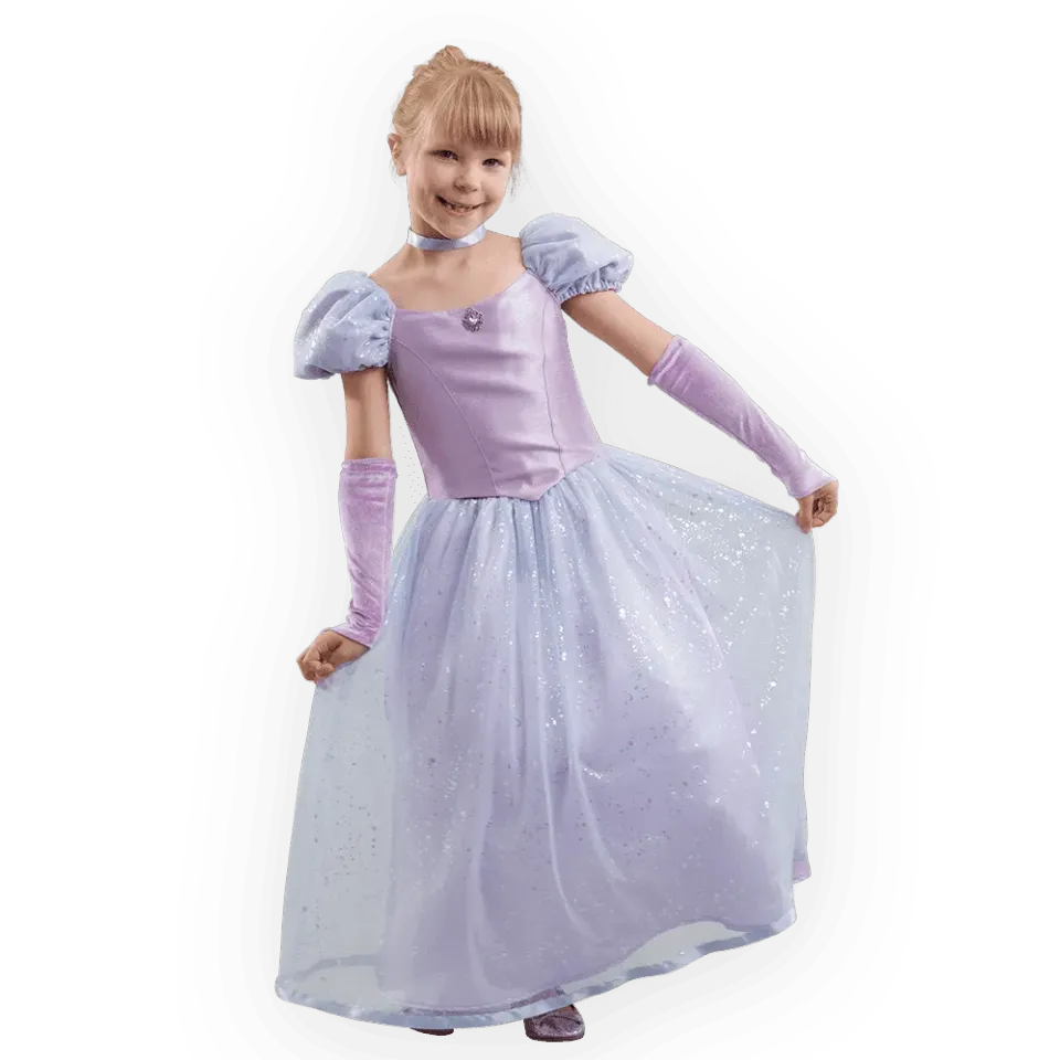 Pretend to Bee vestito Cenerentola bambina con guanti