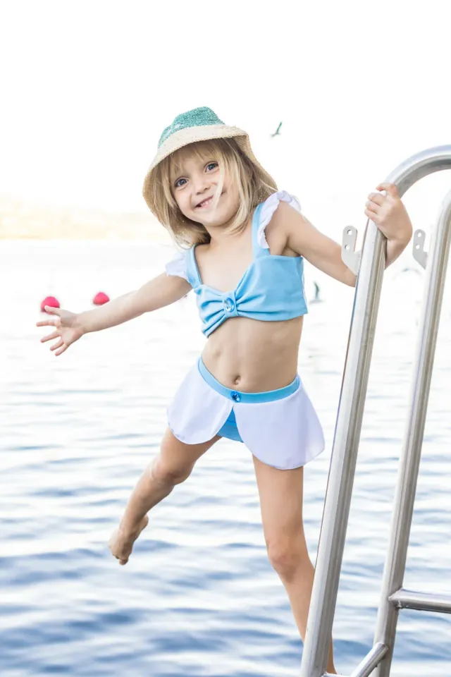 Great Pretenders Glass Slipper Swim Suit bikini principessa blu