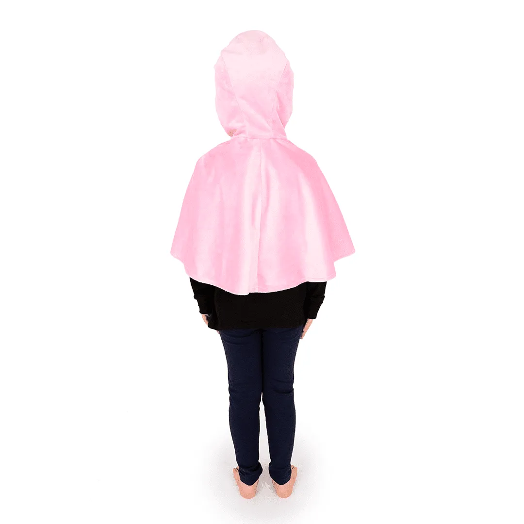 Pretend to Bee Mantello Maiale Rosa con Cappuccio e Muso