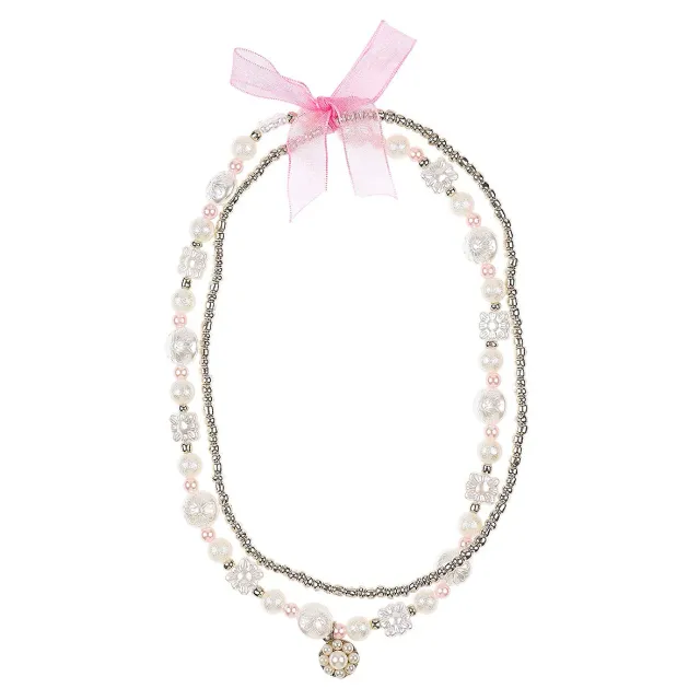 Souza! Amely Flower collana fiore bianca 1 pz