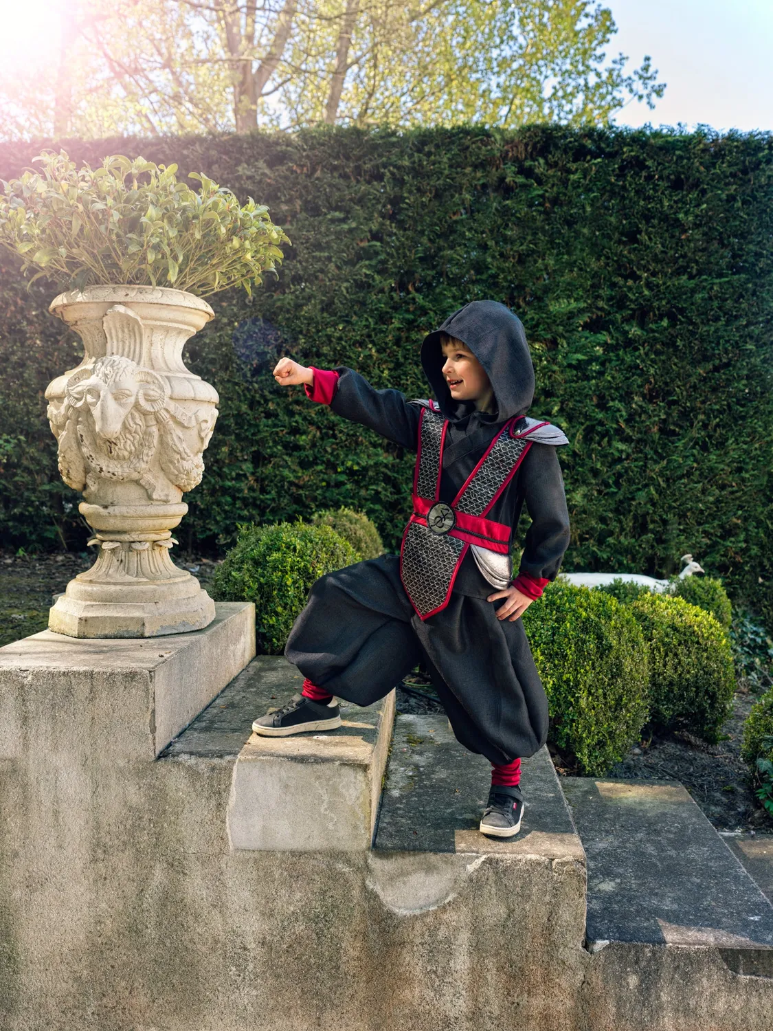 Souza! Ninja costume bambino nero