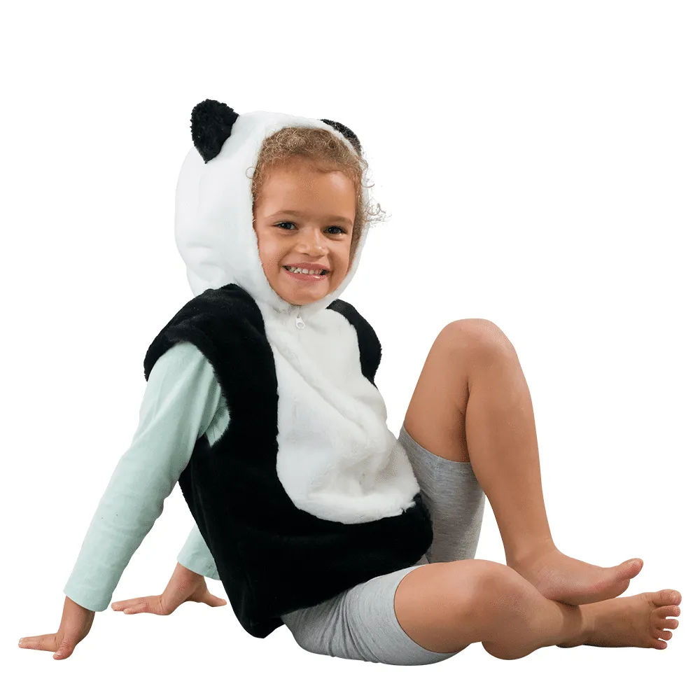 Pretend to Bee Panda maglia costume bambini bianco nero 3-7