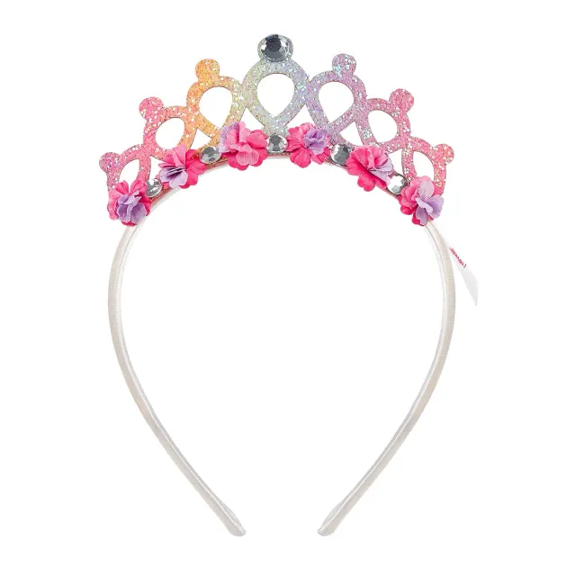 Souza Litha corona arcobaleno con fiori
