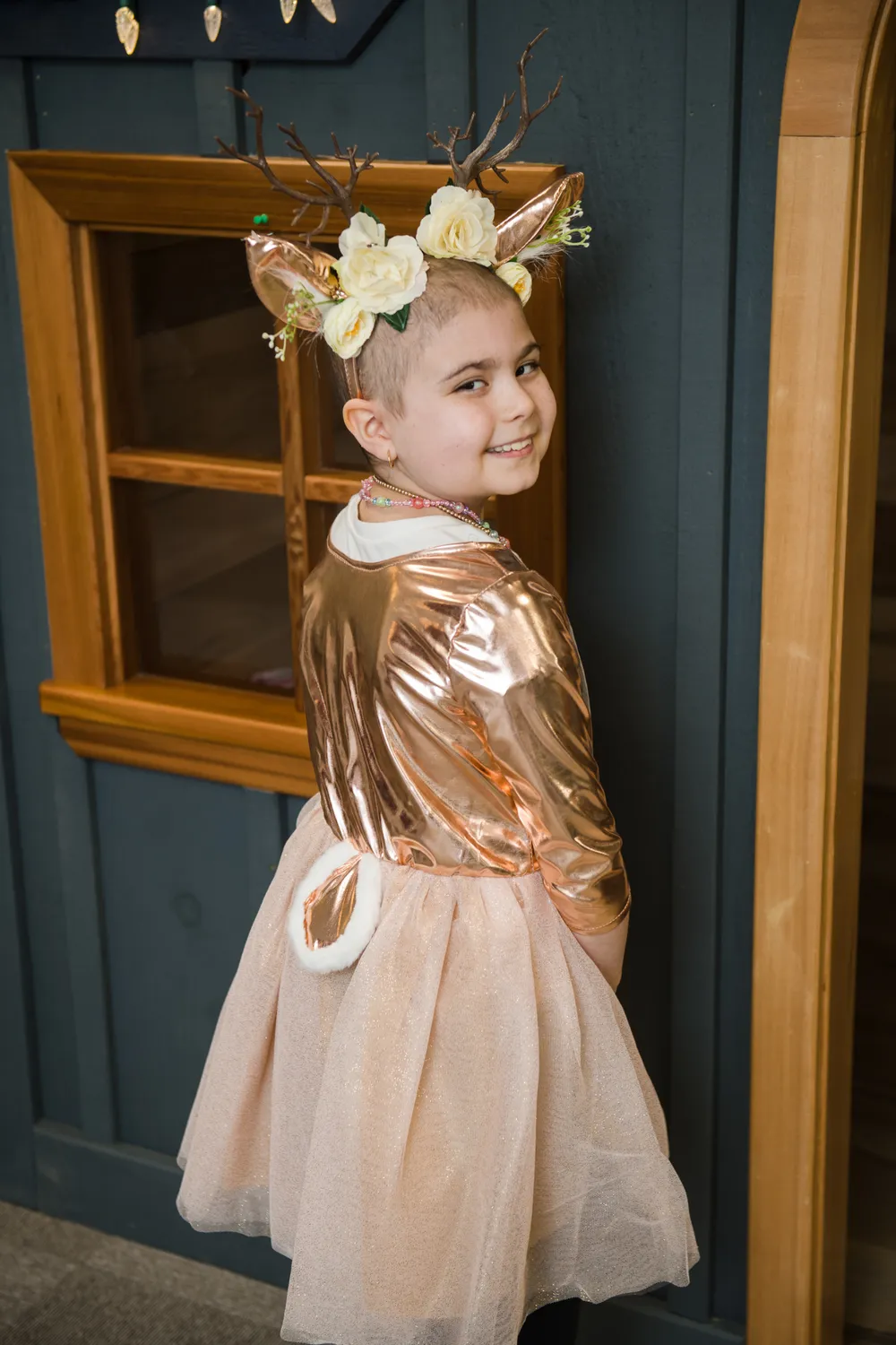 Great Pretenders Woodland Deer costume cerbiatto con cerchietto