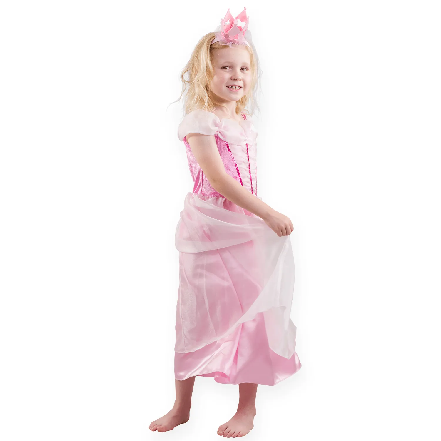 PRETEND TO BEE Pink Princess vestito principessa bimba