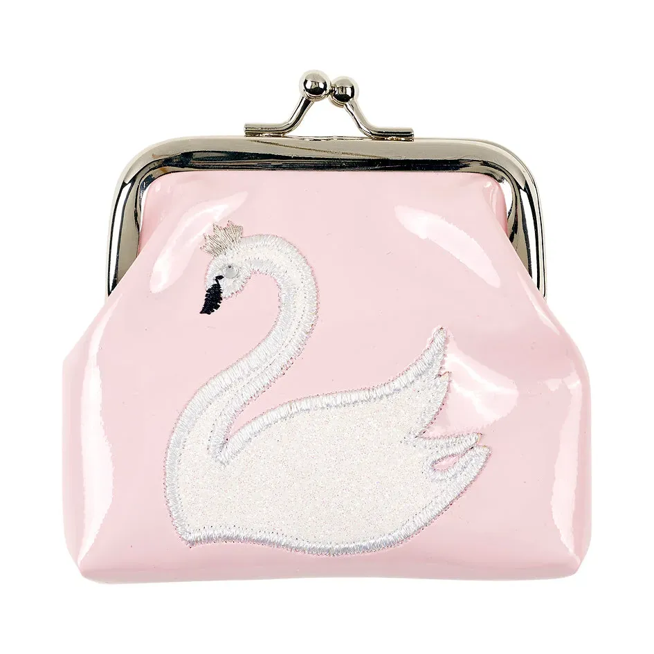 Souza Swan portafoglio cigno rosa chiaro