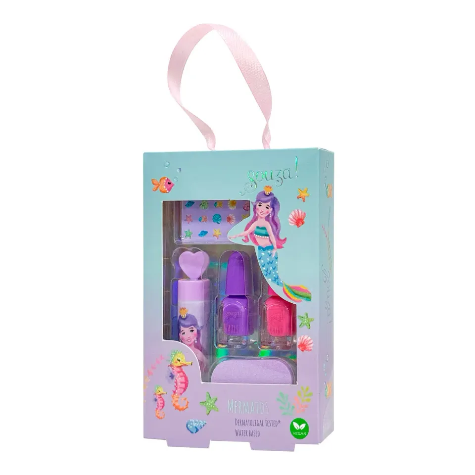 Souza Lips & nails Mermaid set trucco bimba sirena 1 pz