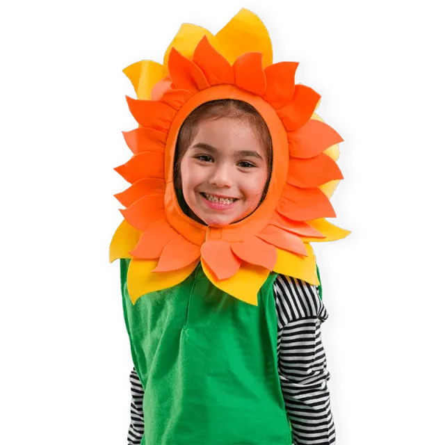Pretend to Bee Flower costume fiore bambino petali