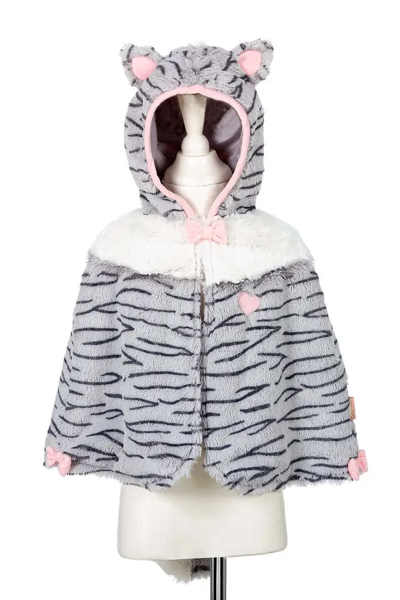 Souza! Catia mantello gatto grigio da bambina