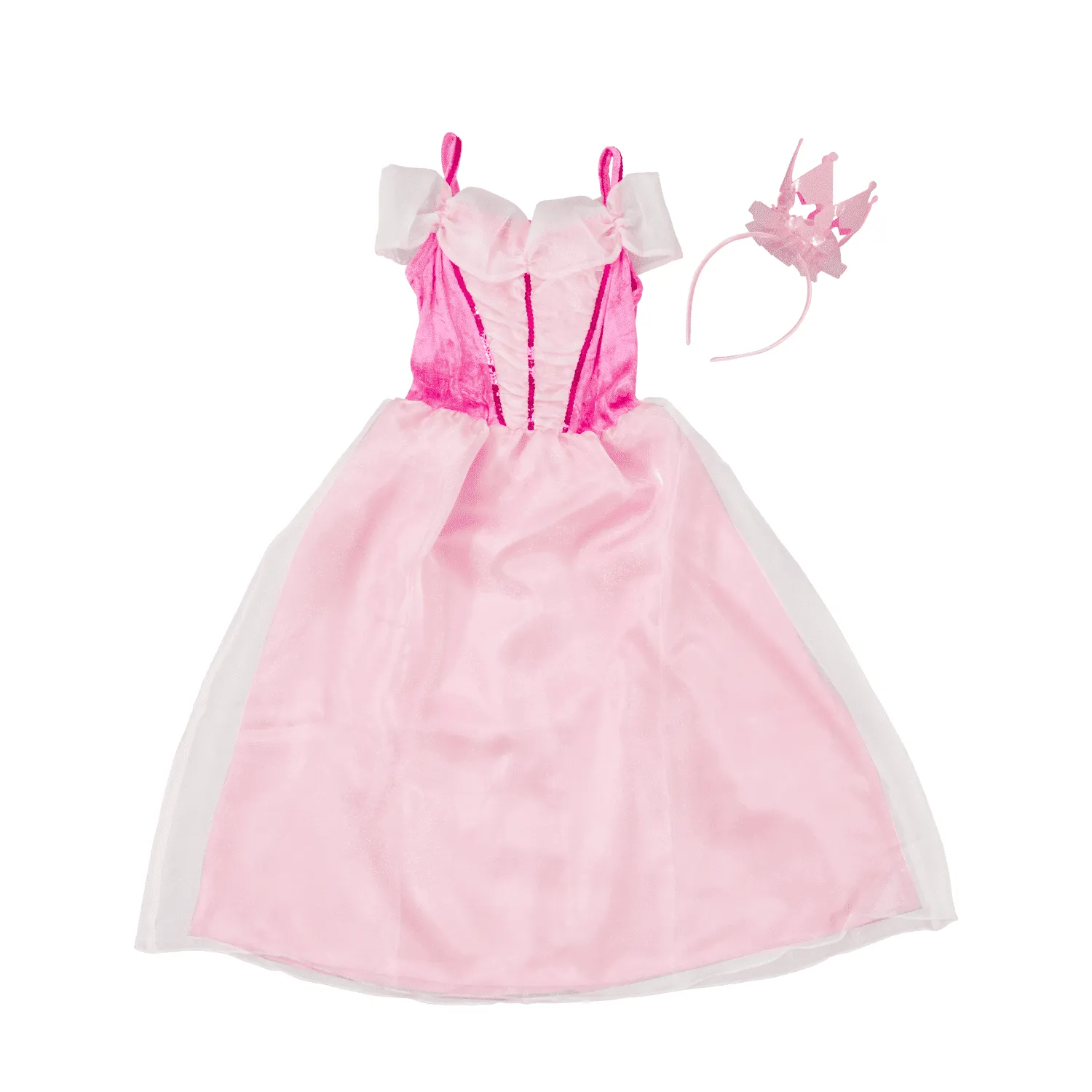 PRETEND TO BEE Pink Princess vestito principessa bimba