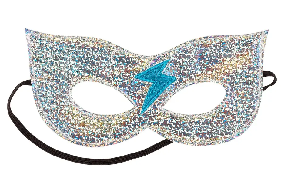 Souza! Super Hero maschera supereroe argento