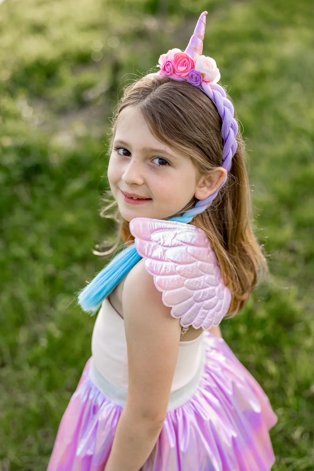 Great Pretenders Unicorn Princess treccia capelli