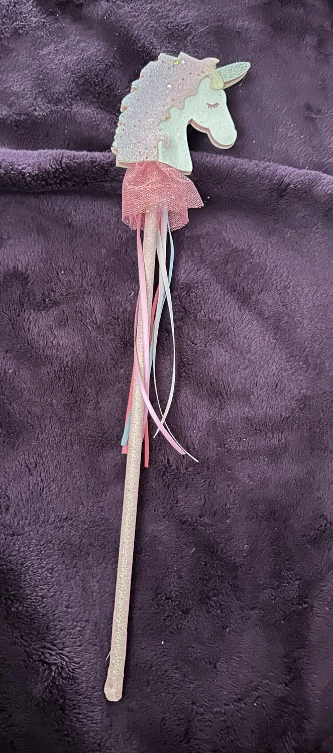 Great Pretenders Fanciful Unicorn bacchetta magica rosa