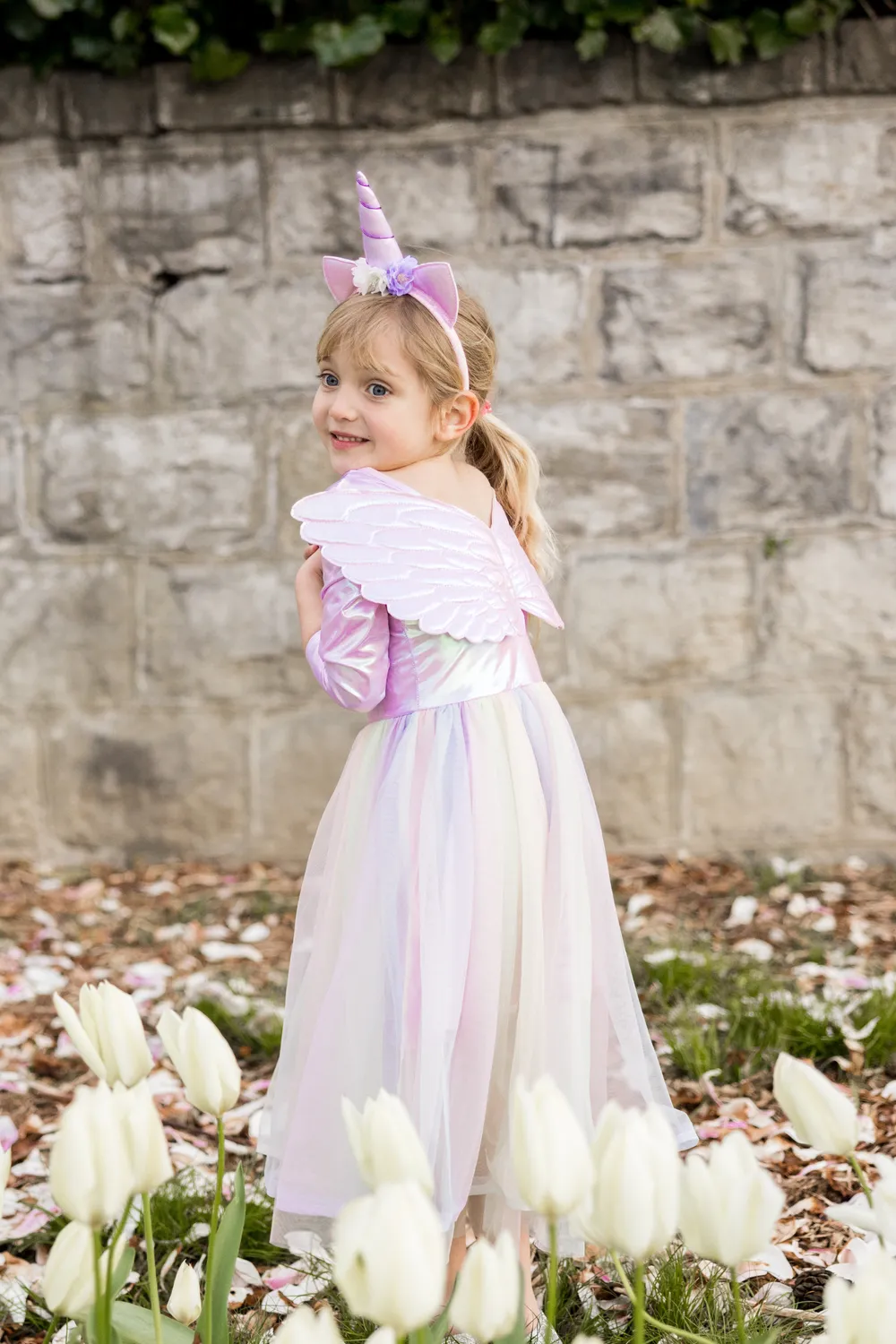 Great Pretenders Alicorn vestito unicorno ali e cerchietto