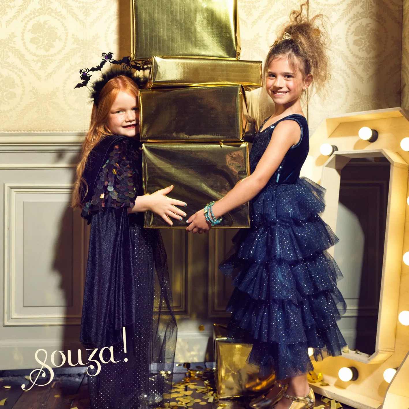 Souza Colette vestito ballerina blu