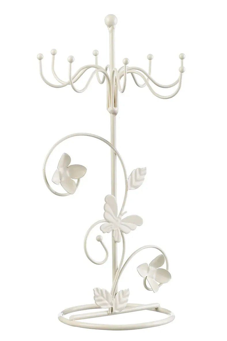 Souza Stand portagioie metallo bianco sporco