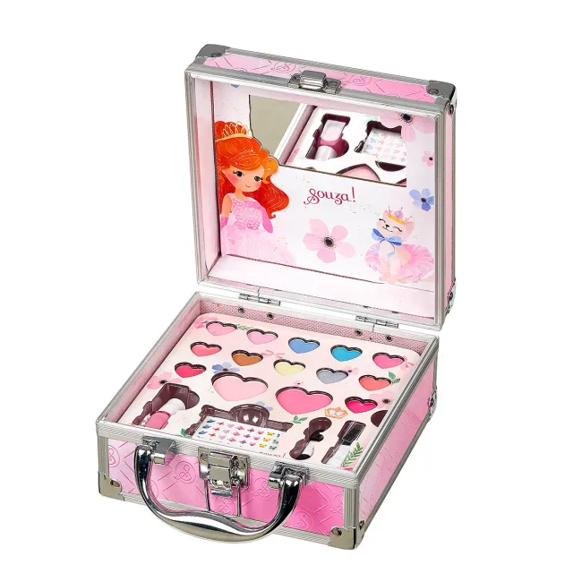 Souza! Princess Square beauty case trucco bambina specchio