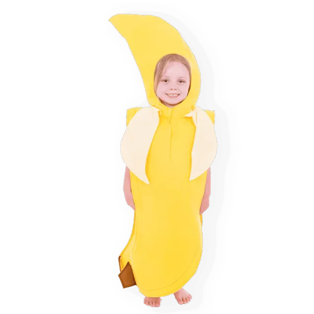 Pretend To Bee Peely Banana costume bambino con cappuccio