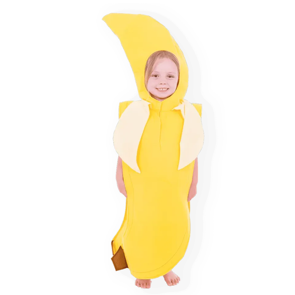Pretend To Bee Peely Banana costume bambino con cappuccio