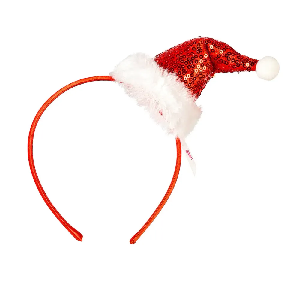 Souza! Tiara Santa cappello Natale rosso bambina