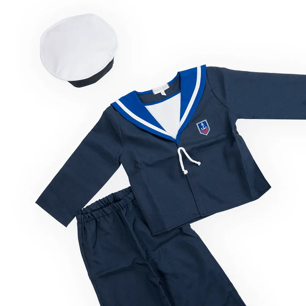 PRETEND TO BEE Sailor costume marinaio bambino ecologico