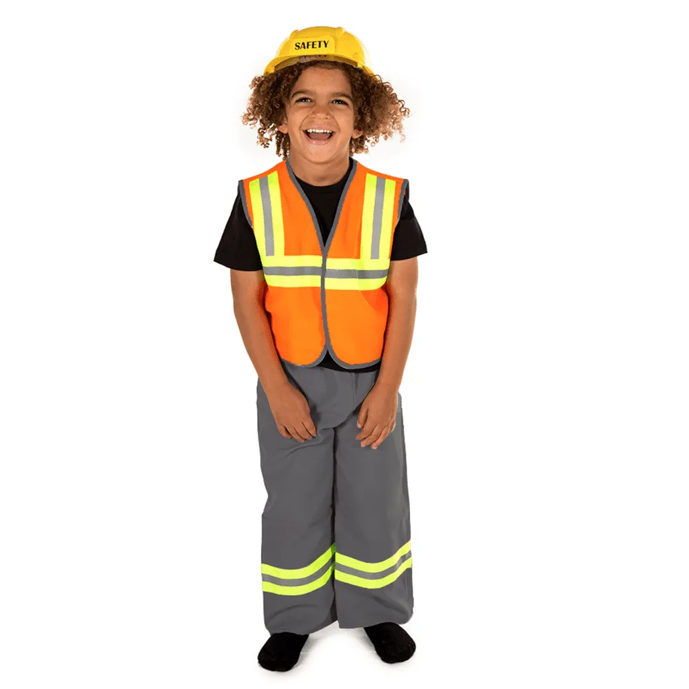 PRETEND TO BEE Construction Costume Operaio Bambino