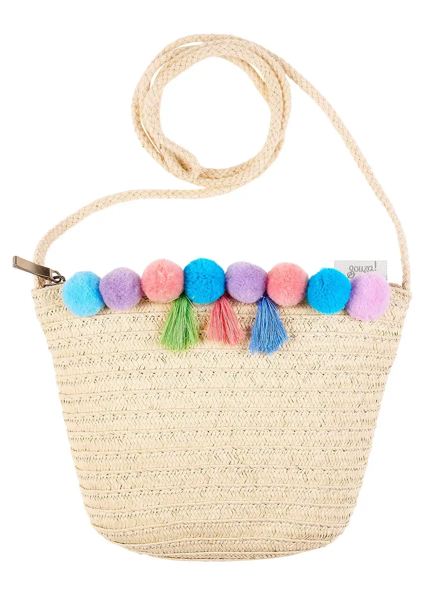 Souza! Michaela borsetta beige con pompon