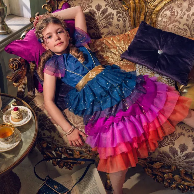 Souza Dawn vestito carnevale bambina multicolore