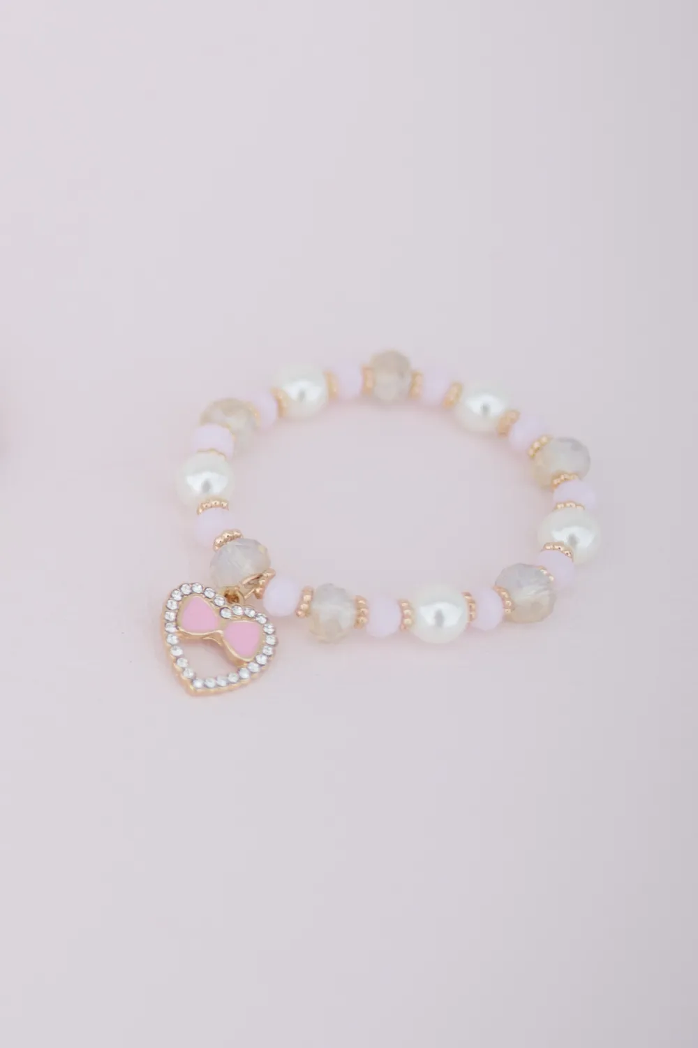 Great Pretenders Boutique Love bracciale cuore rosa oro
