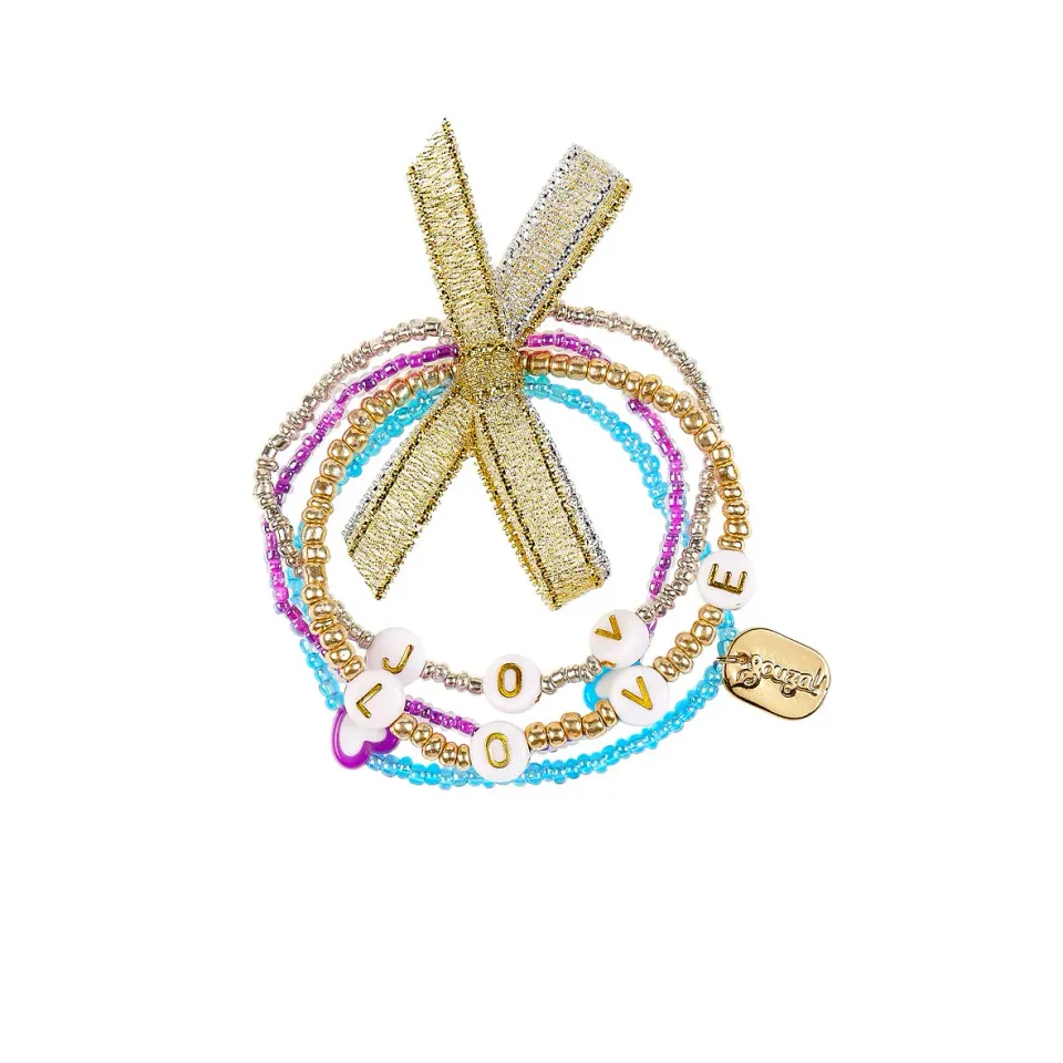 Souza! Luce Love bracciale cuore azzurro lilla