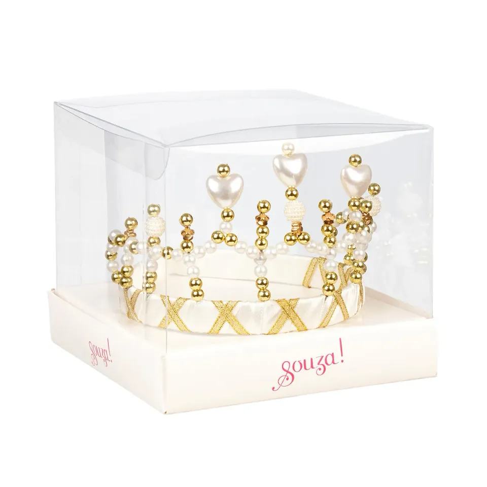 Souza Josephine corona oro con scatola regalo