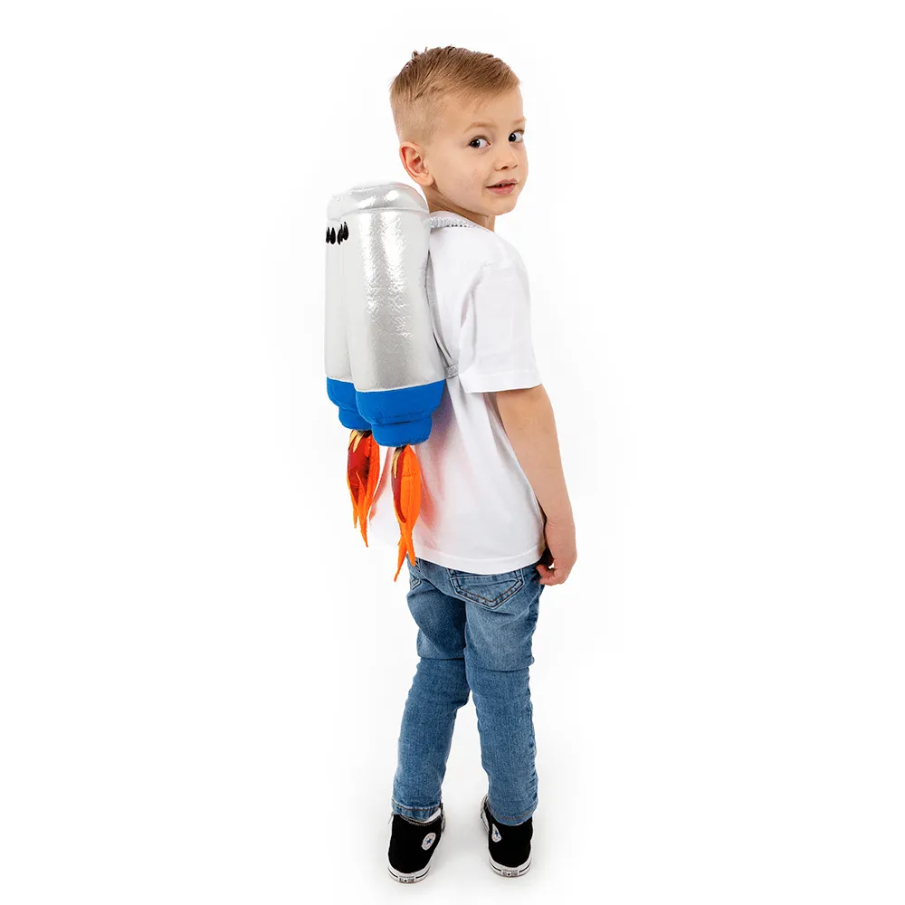Pretend to Bee Jet Pack zaino razzo argentato 3+ anni