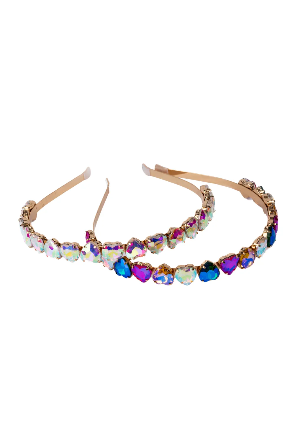 Great Pretenders Boutique Heartbreaker cerchietto cuori blu