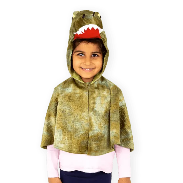 PRETEND TO BEE Crocodile Dress Up Cape mantello coccodrillo