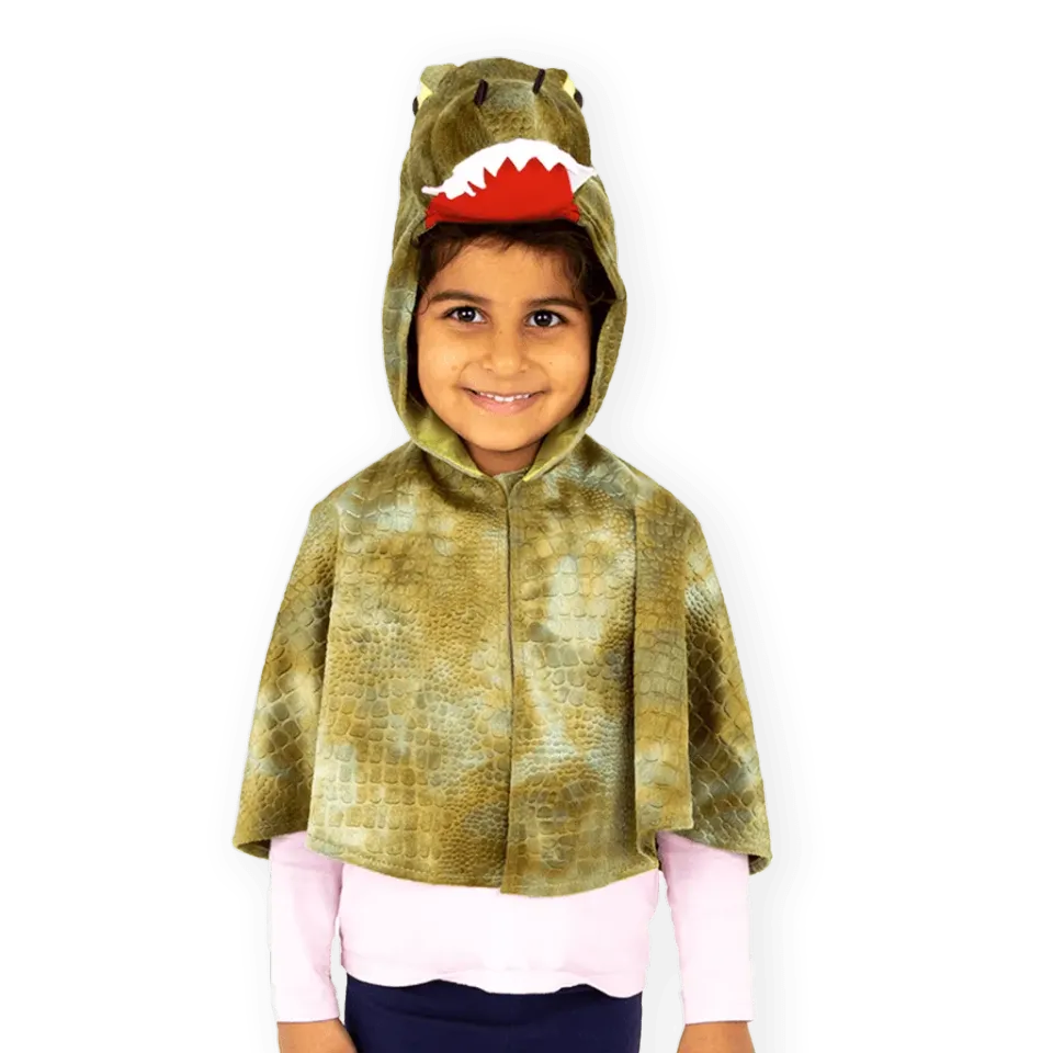 PRETEND TO BEE Crocodile Dress Up Cape mantello coccodrillo