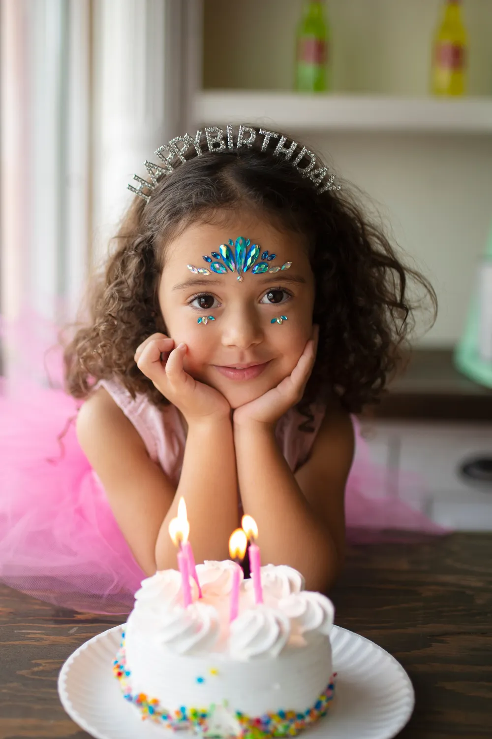 Great Pretenders Happy Birthday cerchietto strass compleanno