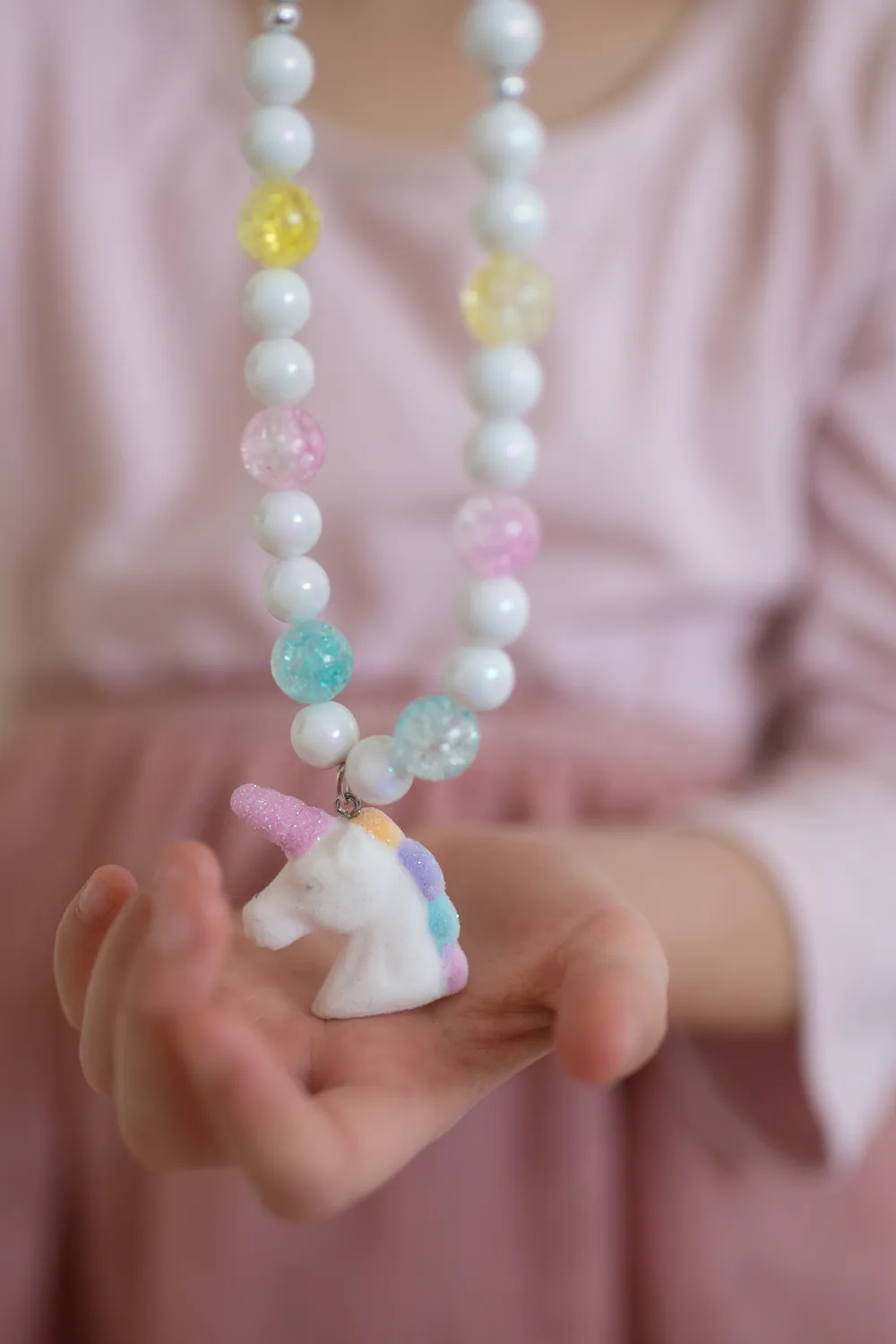 Great Pretenders Set Collana Bracciale Unicorno Bianco