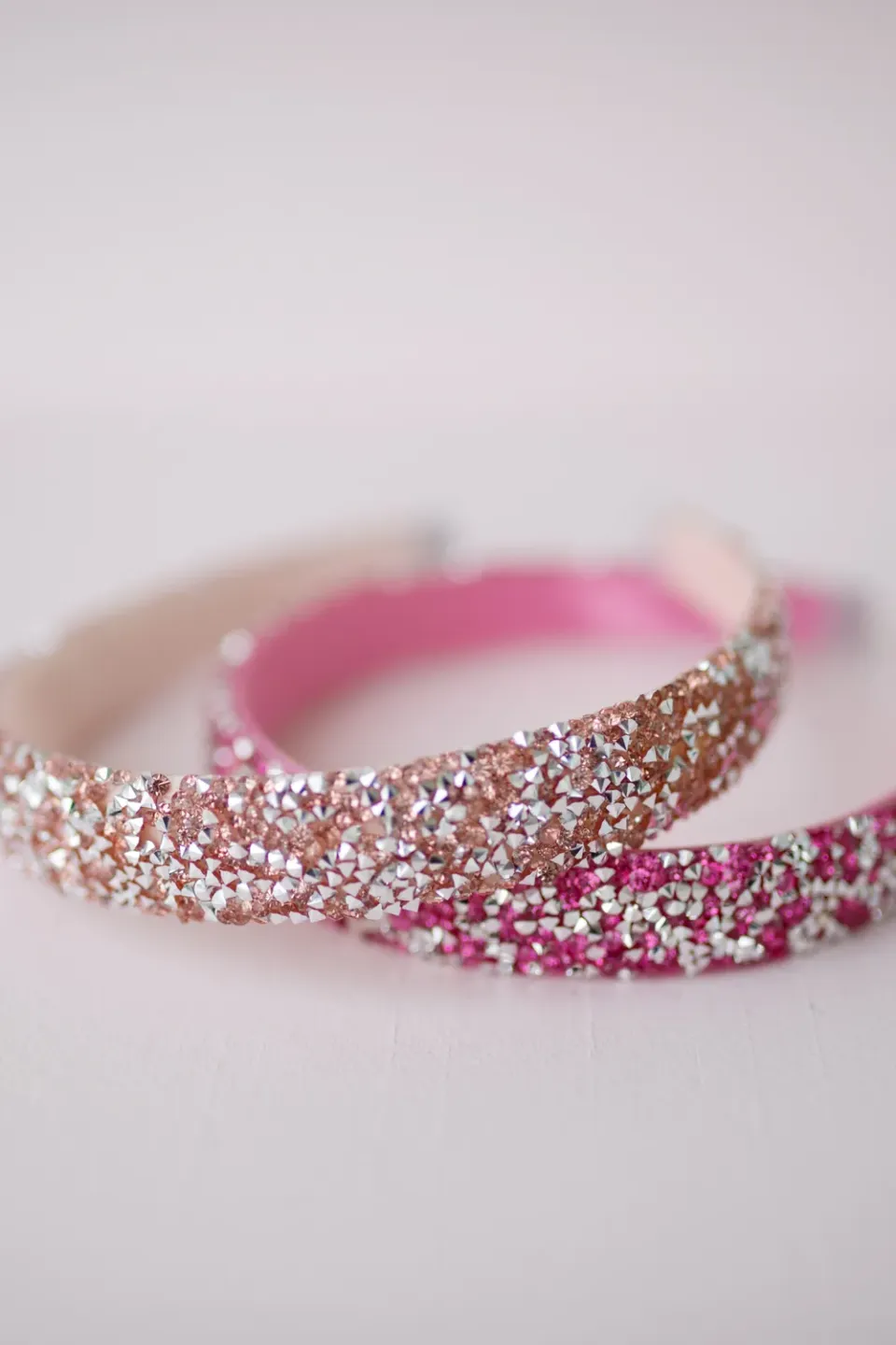 Great Pretenders Boutique Gummy cerchietto glitter rosa 2 pezzi