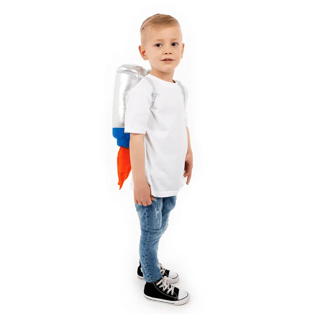 Pretend to Bee Jet Pack zaino razzo argentato 3+ anni