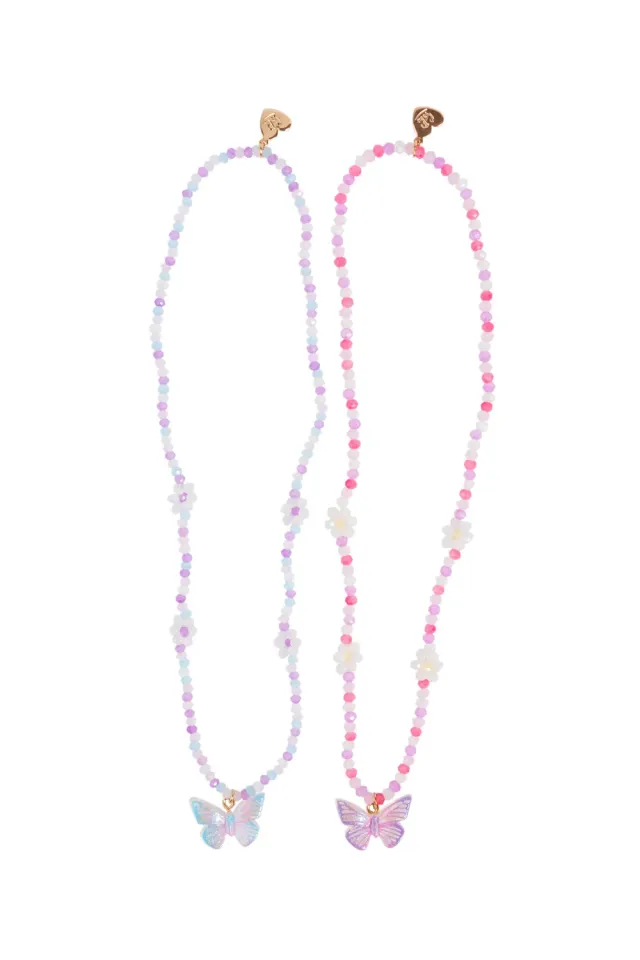 Great Pretenders Butterflies and Daises collana farfalla