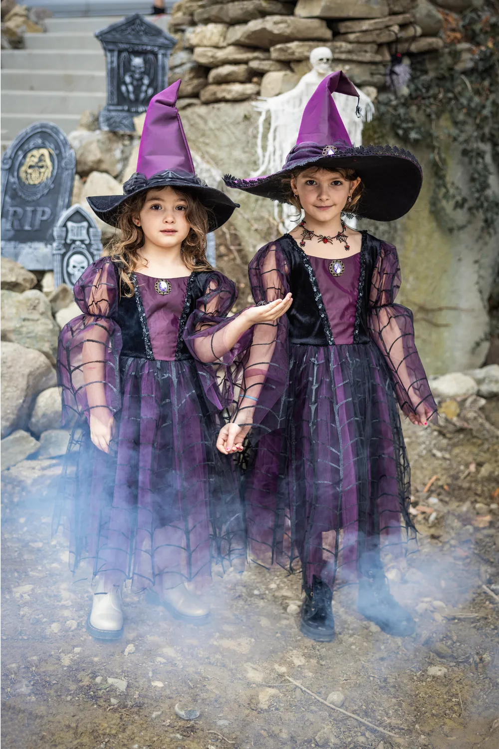Great Pretenders Amethyst the Spider Witch vestito strega ragno