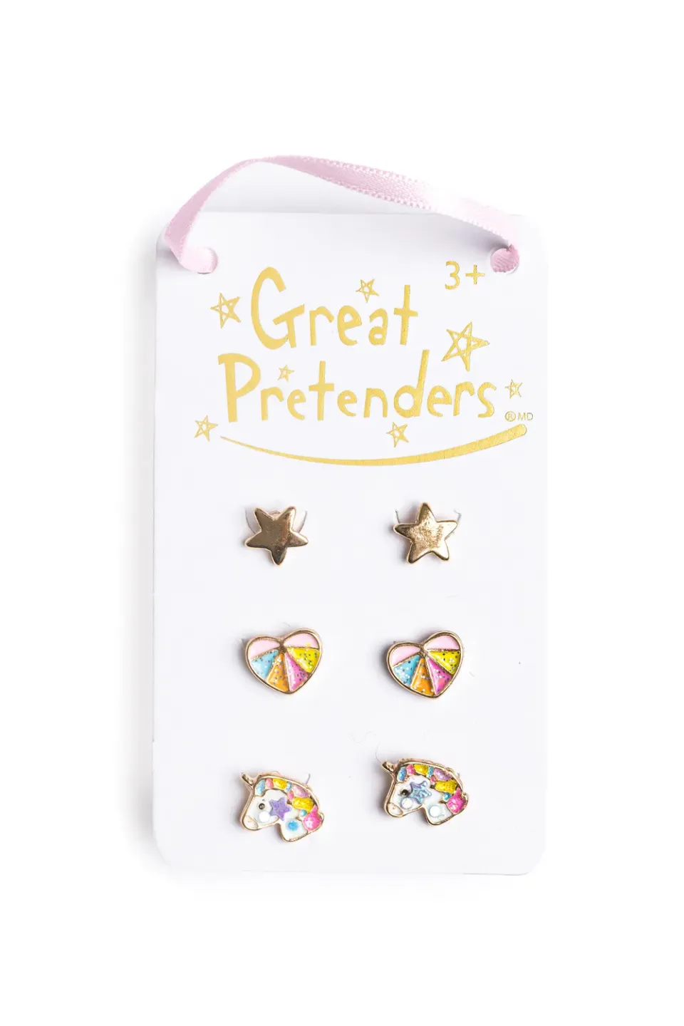 Great Pretenders Boutique Cheerful Studded orecchini lobo