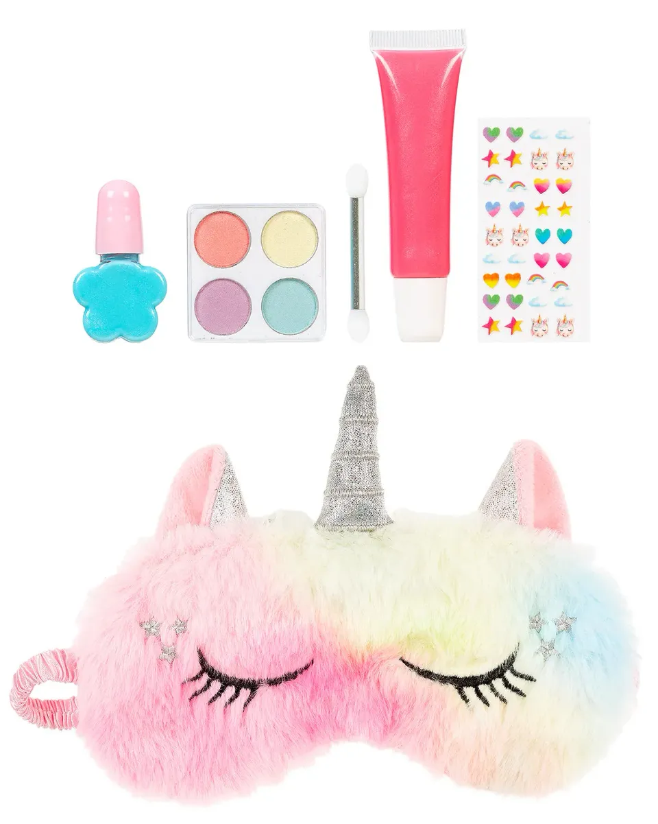 Souza! Unicorn set trucco bimba con maschera notte