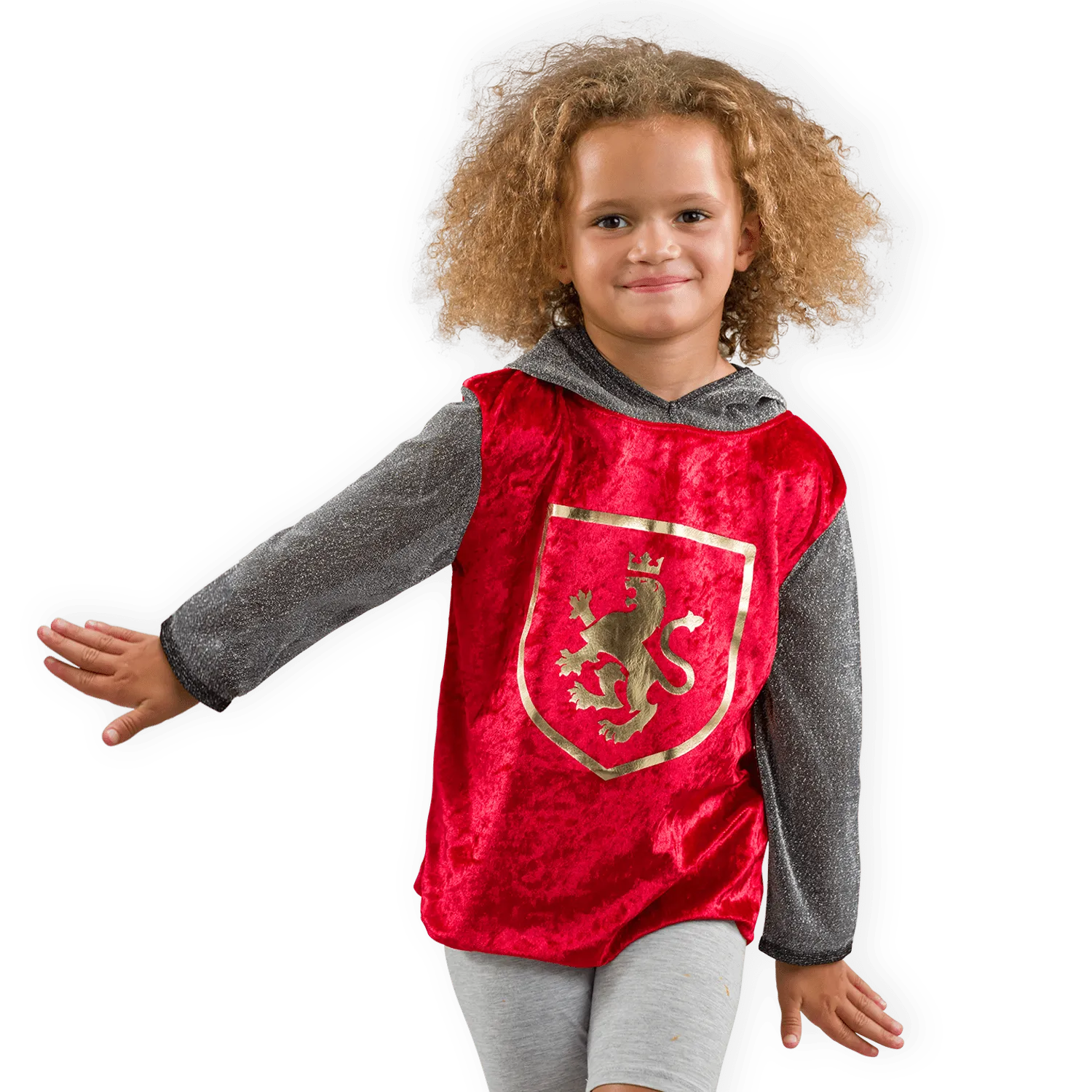 Pretend to Bee Blue Knight costume bambino in raso
