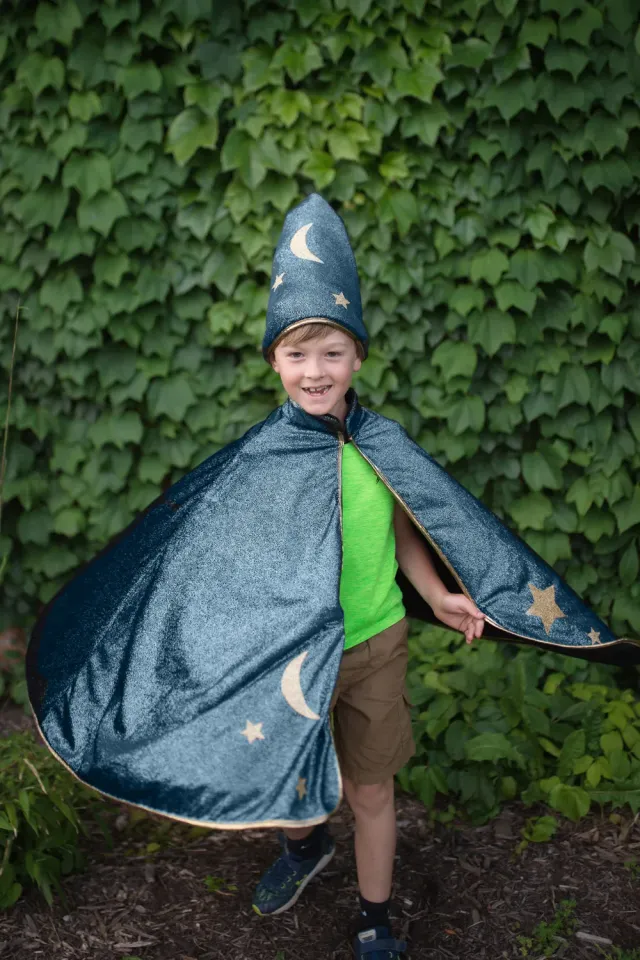 Great Pretenders Starry Night Wizard mantello mago con cappello