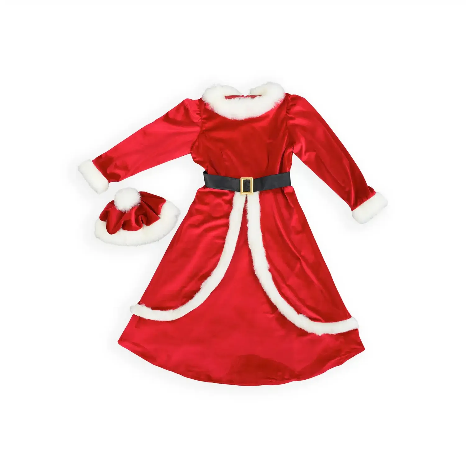 Pretend to Bee Mrs Claus Vestito Costume Donna Rosso