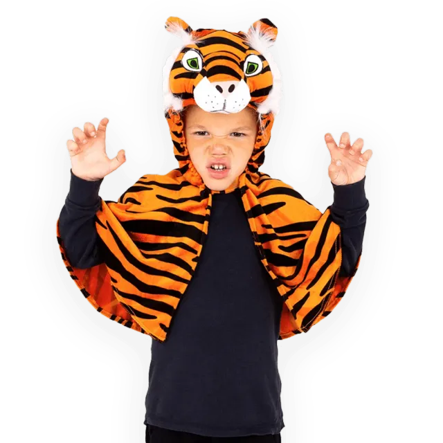 PRETEND TO BEE Tiger mantello tigre bambino con cappuccio