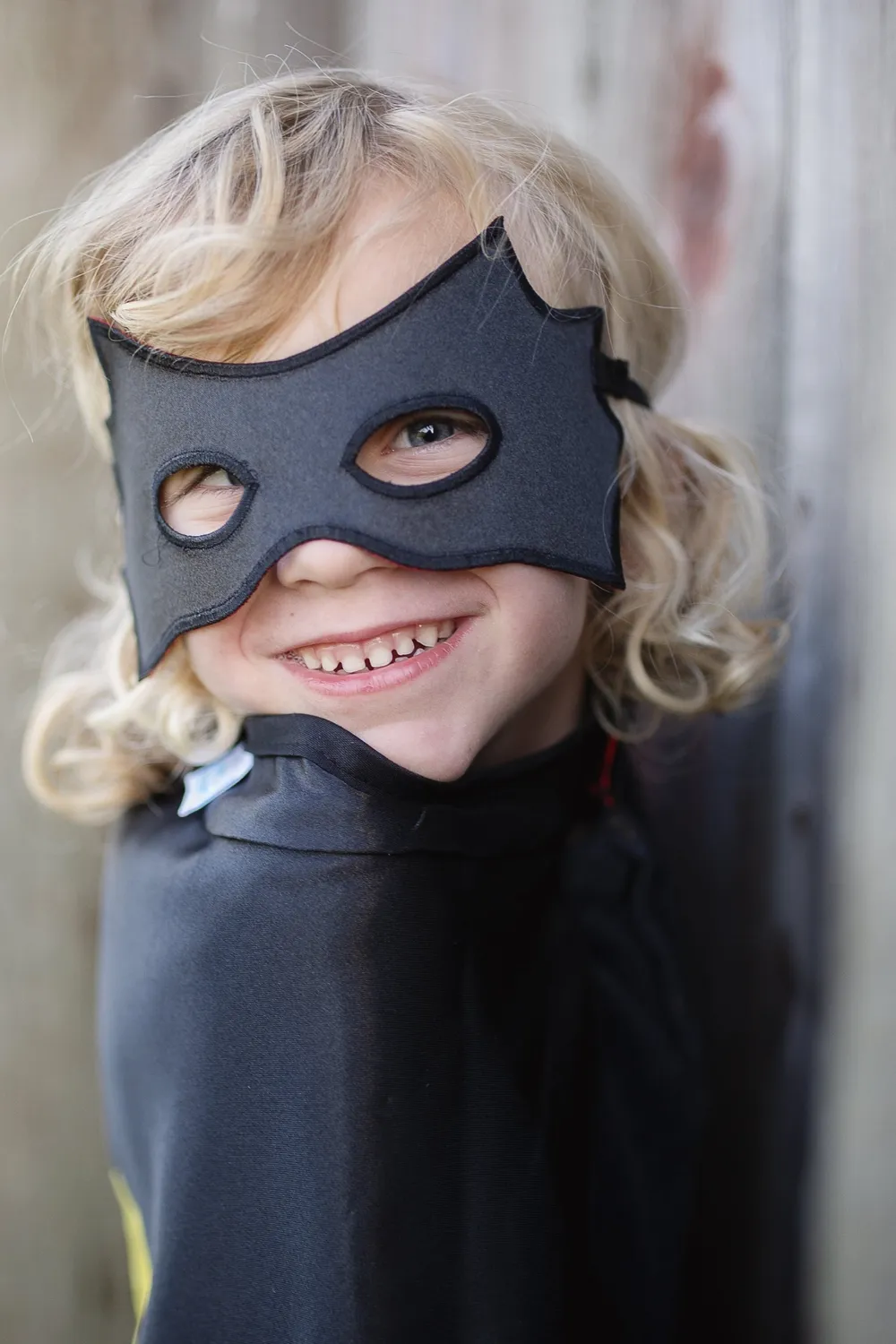 Great Pretenders Spider Bat mantello reversibile con maschera