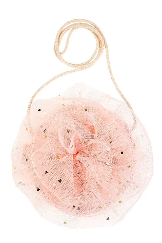 Souza! Caroly borsetta bambina salmone con fiore