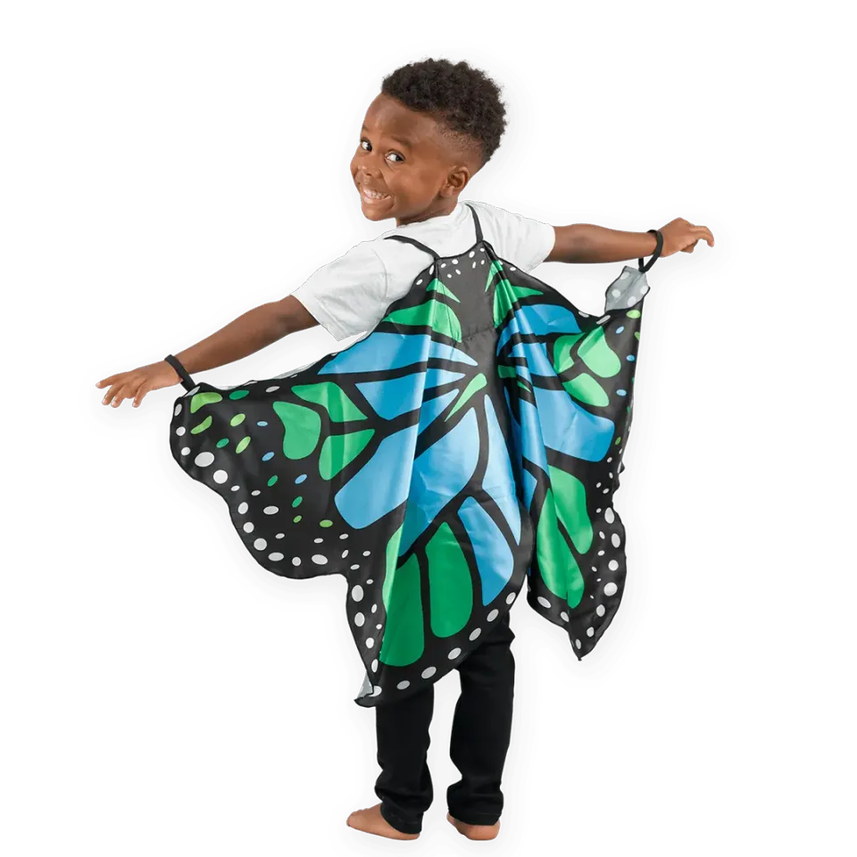 Pretend to Bee Blue Butterfly ali farfalla blu